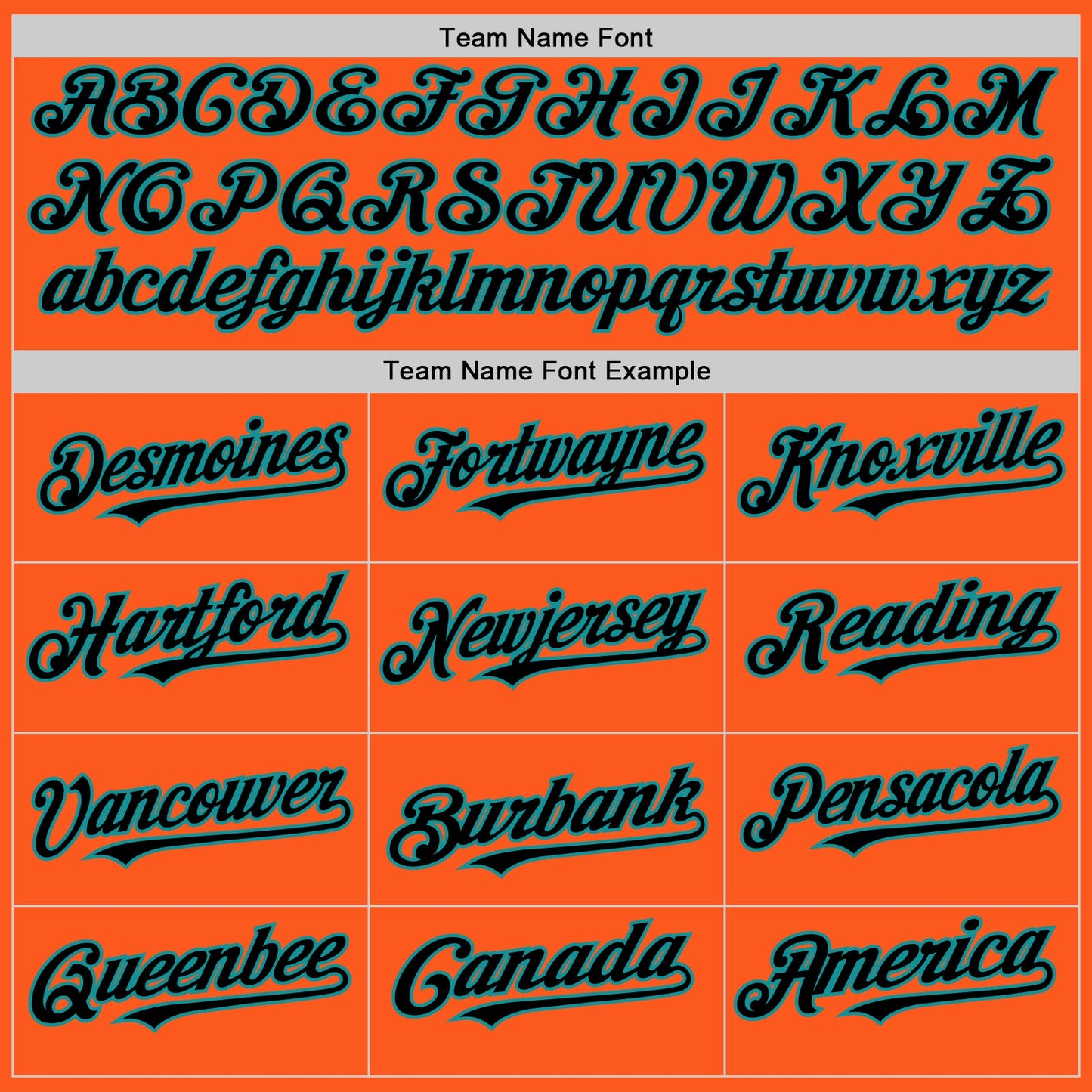 Custom Orange Black-Teal Mesh Authentic Throwback Baseball Jersey - Sky-Custom