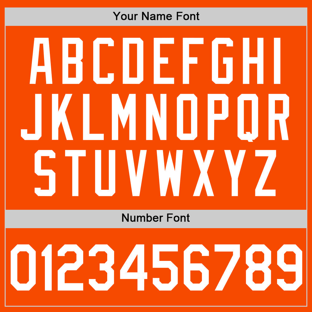 Custom Orange White Authentic Throwback Basketball Jersey - Sky-Custom