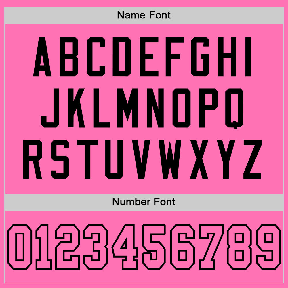 Custom Pink Pink-Black Mesh Authentic Football Jersey - Sky-Custom