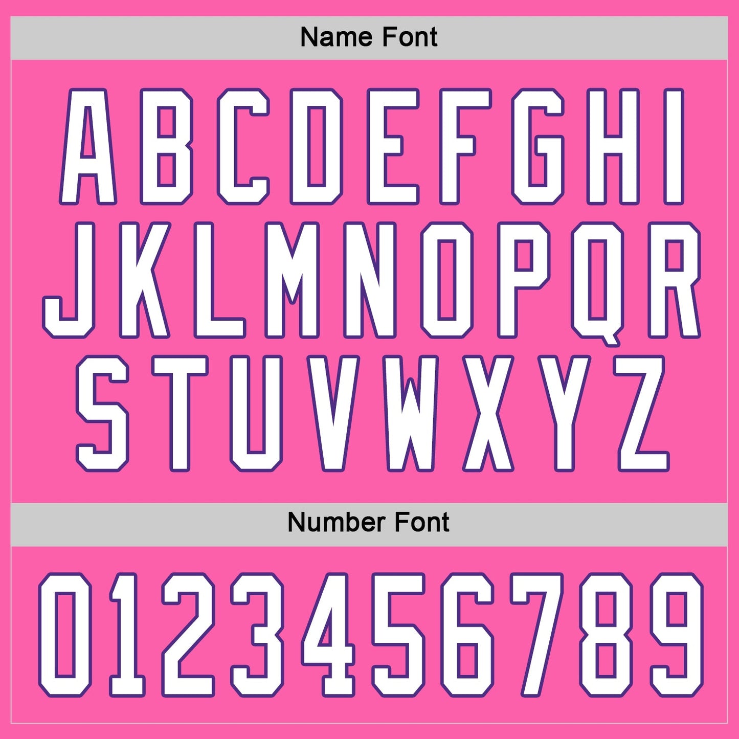 Custom Pink White-Purple Hockey Jersey - Sky-Custom