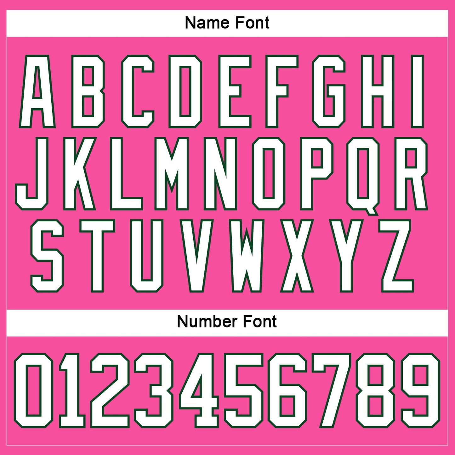 Custom Pink White-Green Hockey Lace Neck Jersey - Sky-Custom