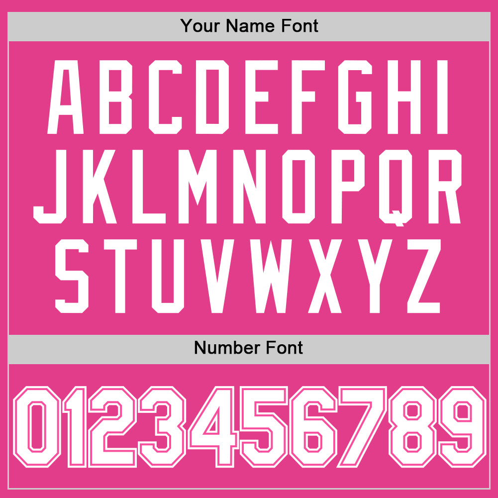 Custom Pink White-Black Authentic Throwback Baseball Jersey - Sky-Custom