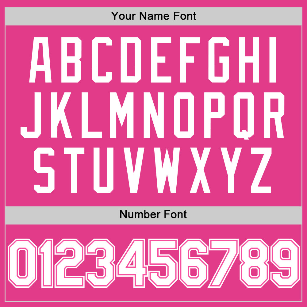 Custom Pink White Mesh Authentic Throwback Baseball Jersey - Sky-Custom