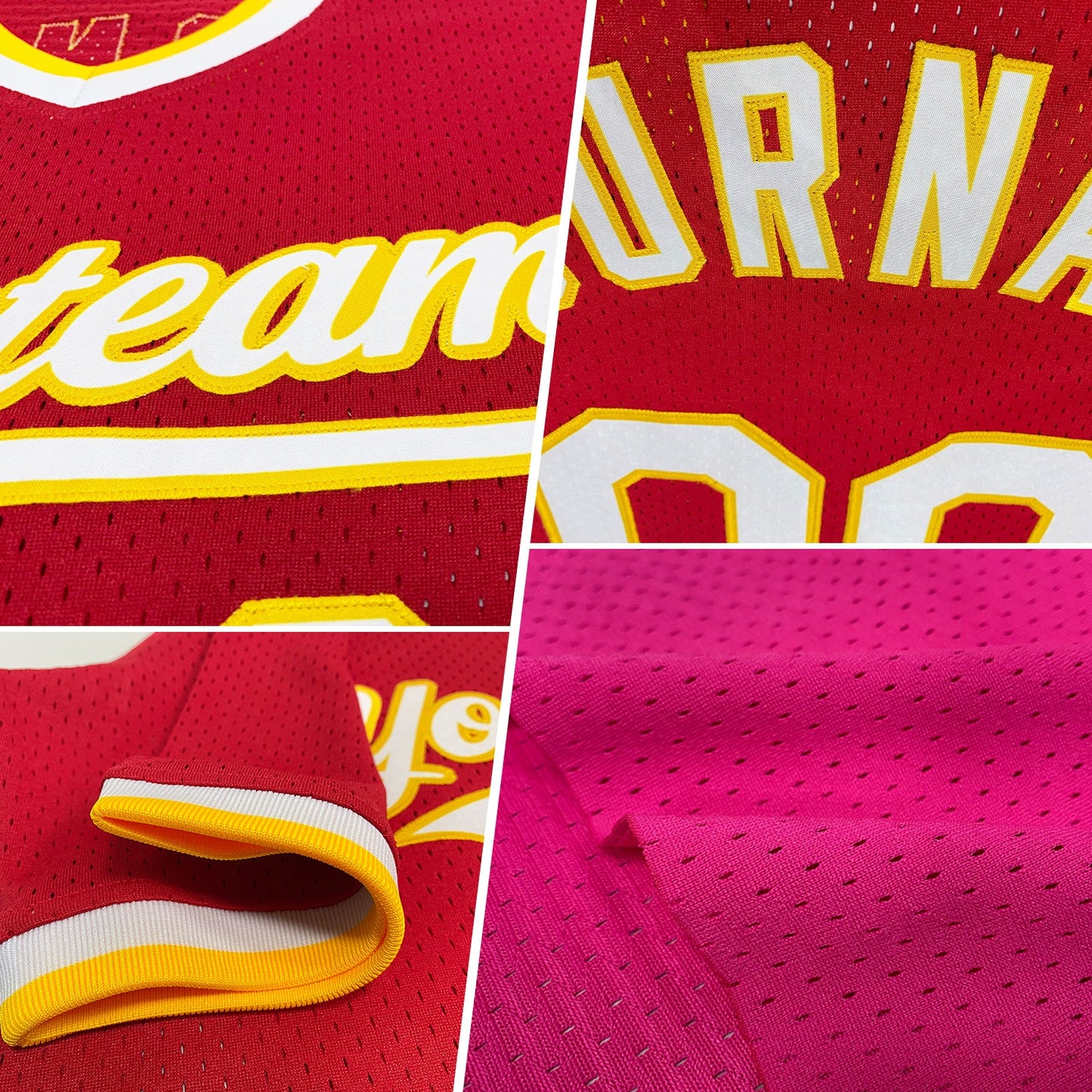 Custom Pink White Authentic Throwback Baseball Jersey - Sky-Custom