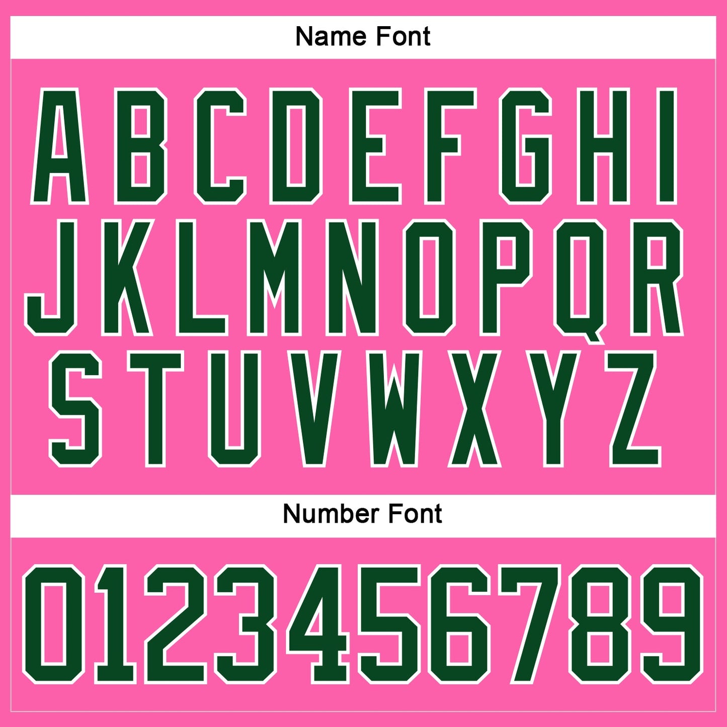 Custom Pink Green-White Hockey Jersey - Sky-Custom