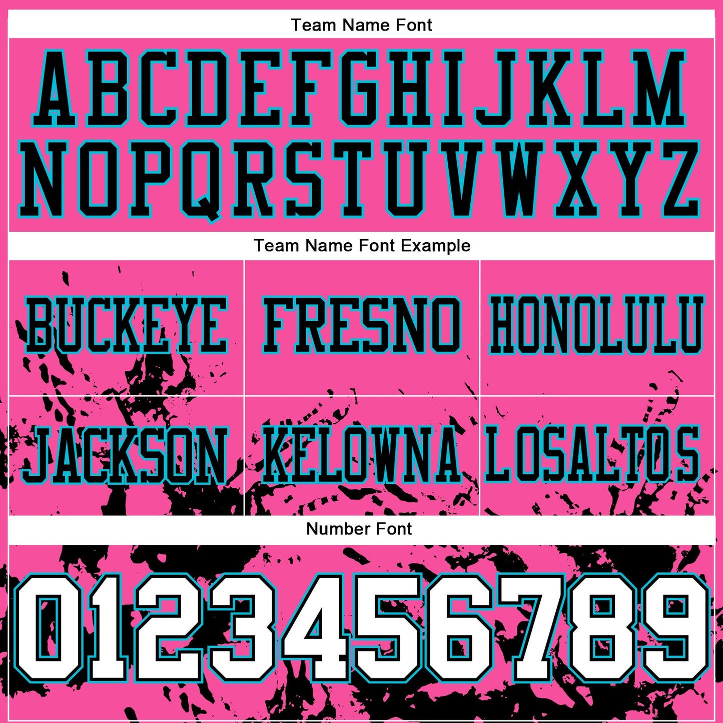 Custom Pink White Black-Lakes Blue Splash Mesh Authentic Football Jersey - Sky-Custom