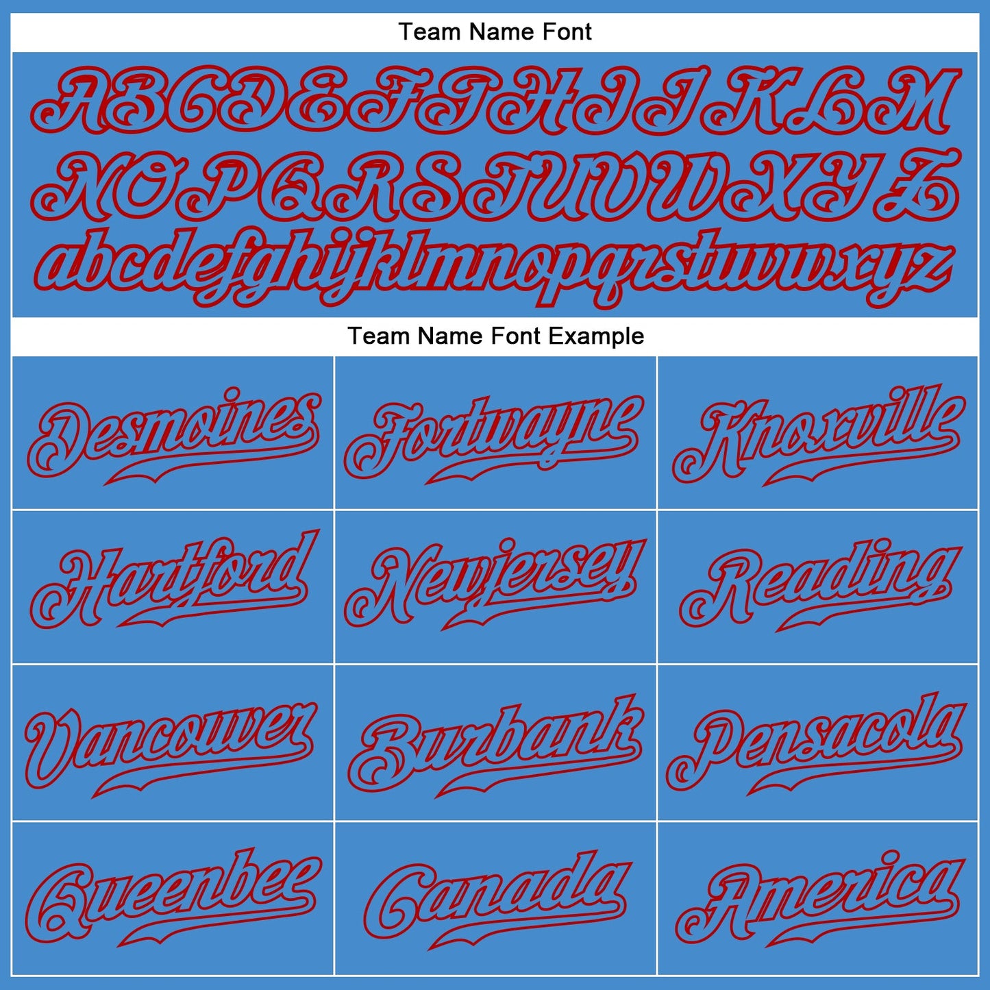Custom Powder Blue Powder Blue-Red Authentic Baseball Jersey - Sky-Custom