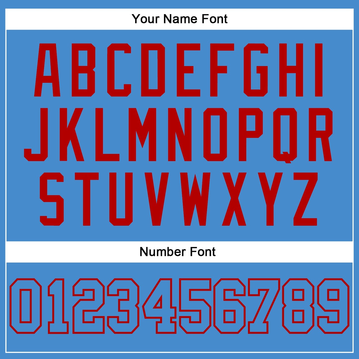 Custom Powder Blue Powder Blue-Red Authentic Baseball Jersey - Sky-Custom
