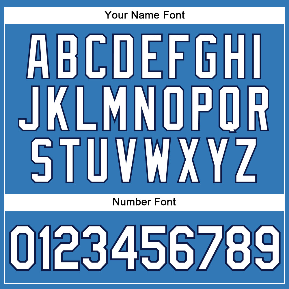 Custom Powder Blue White-Navy Authentic Sleeveless Baseball Jersey - Sky-Custom