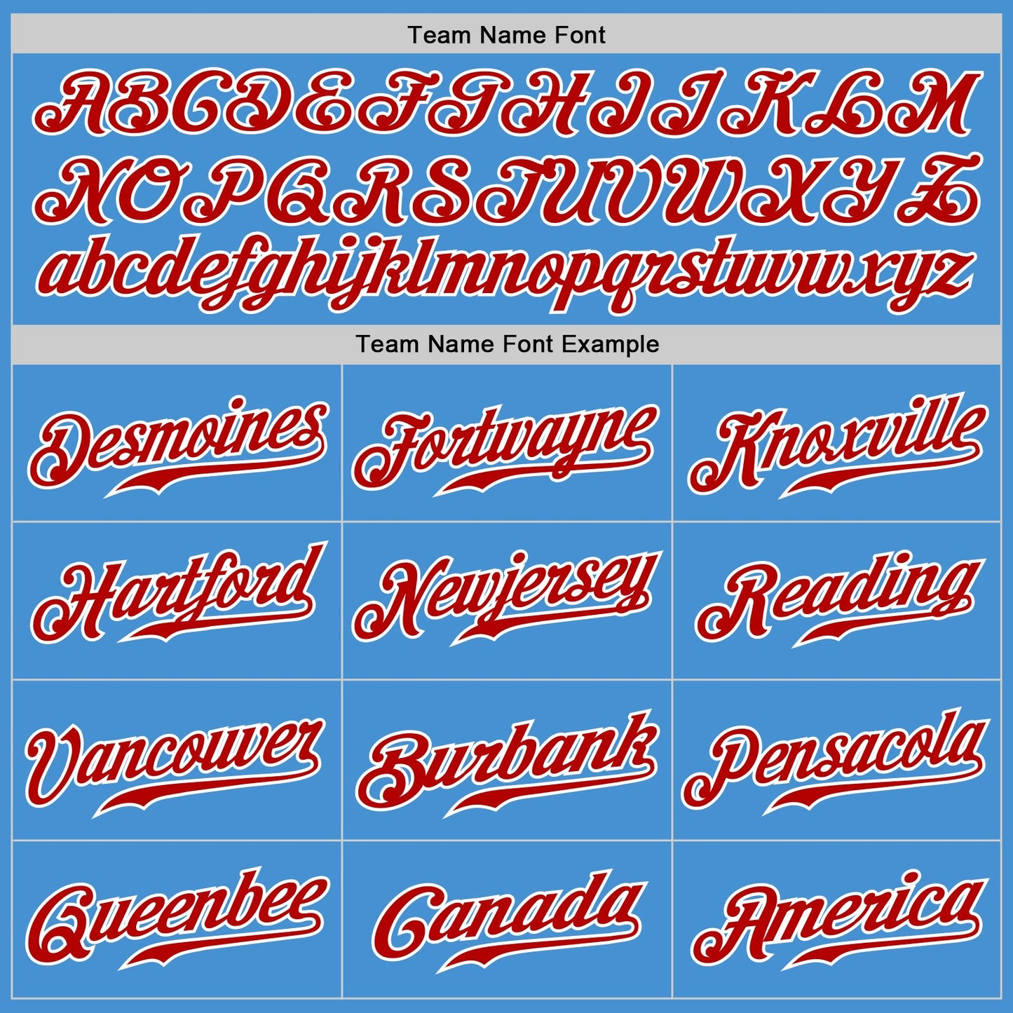 Custom Powder Blue White Pinstripe Red-White Authentic Baseball Jersey - Sky-Custom