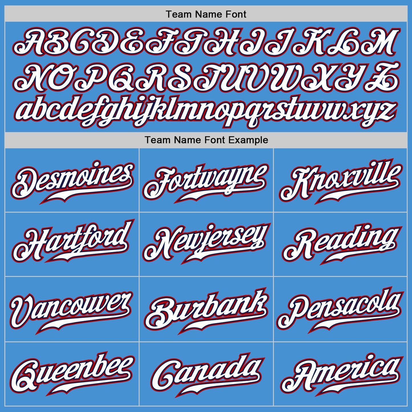 Custom Powder Blue Red Pinstripe White-Navy Authentic Baseball Jersey - Sky-Custom