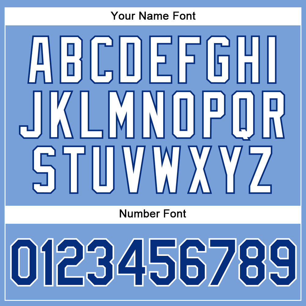 Custom Powder Blue White Pinstripe Royal Authentic Baseball Jersey - Sky-Custom