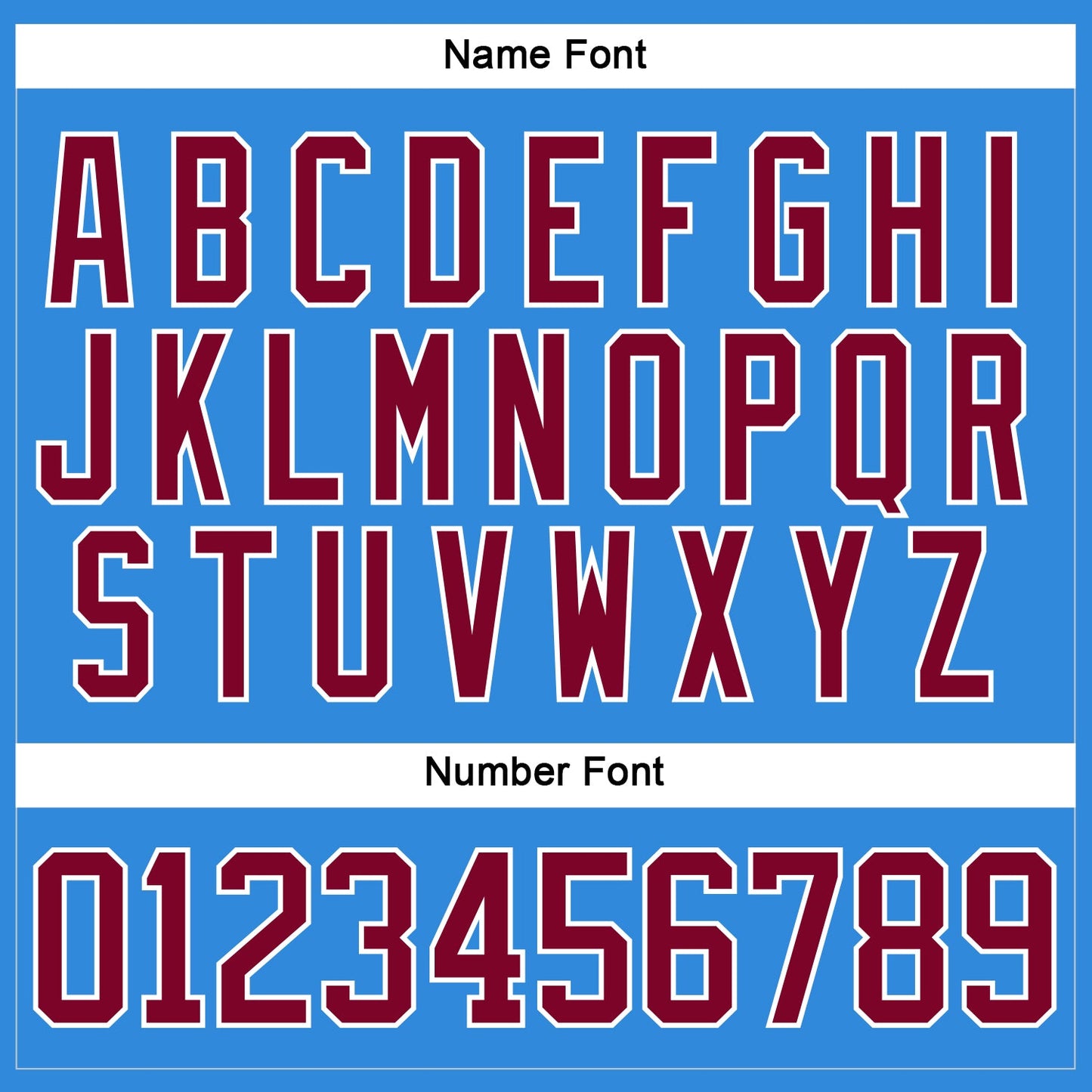 Custom Sky Blue Maroon-White Hockey Lace Neck Jersey - Sky-Custom