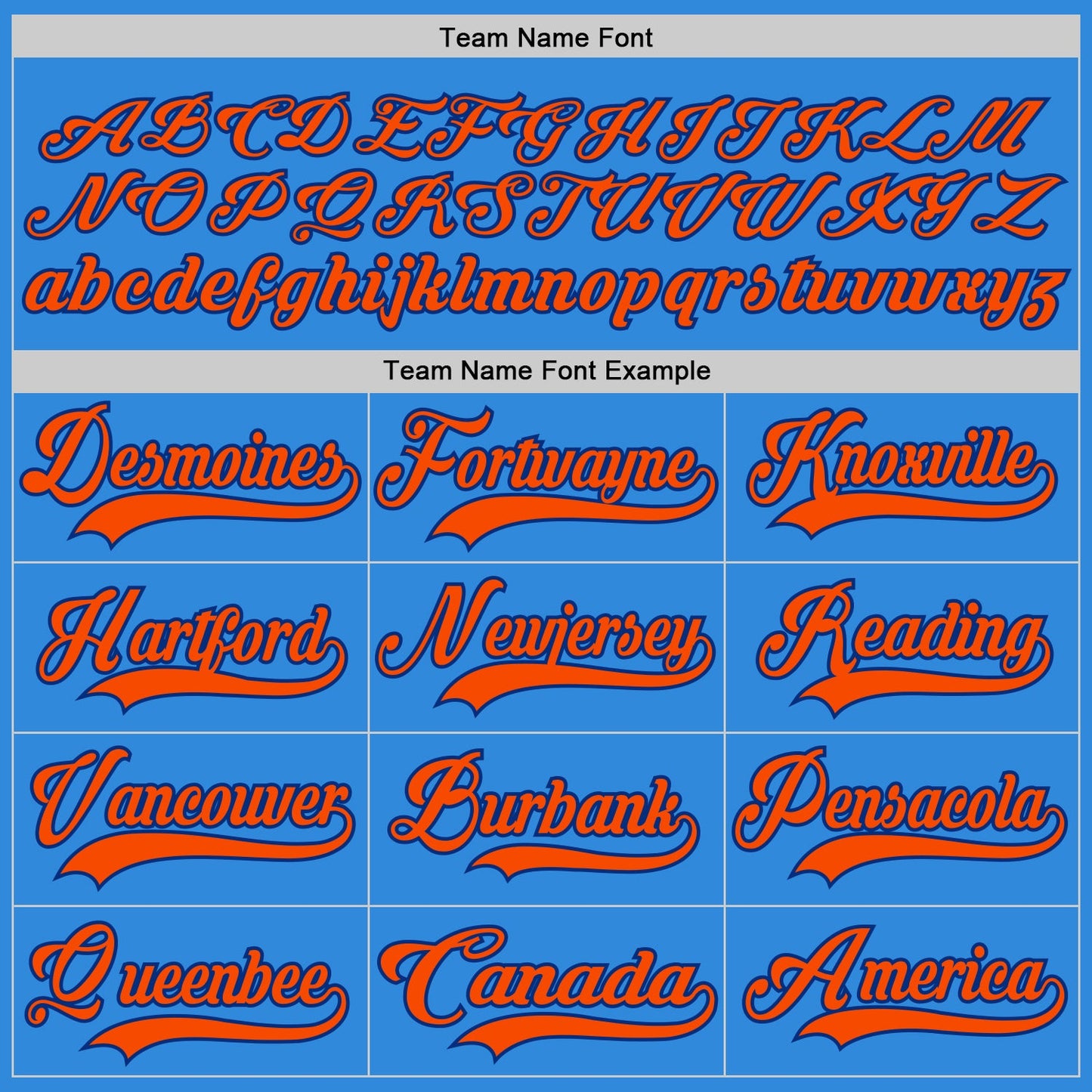 Custom Sky Blue Orange-Royal Hockey Lace Neck Jersey - Sky-Custom