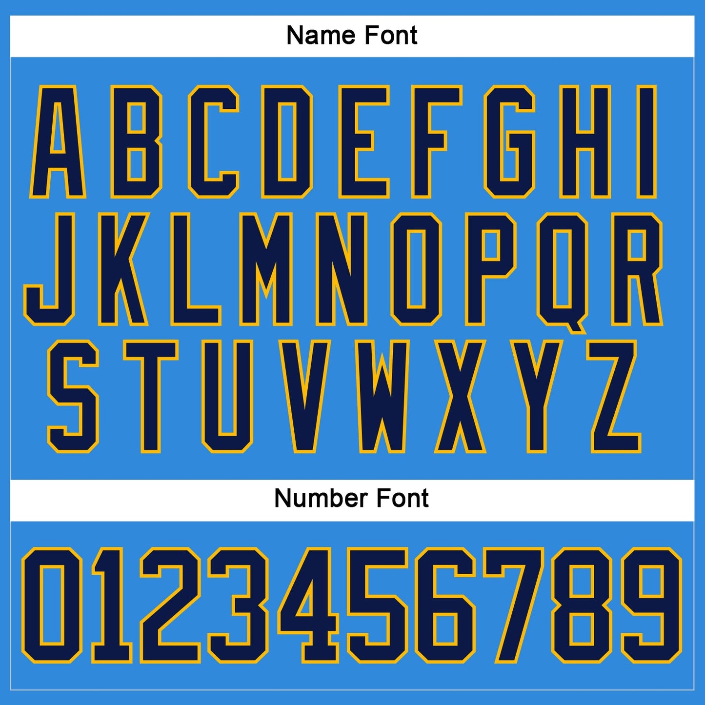 Custom Sky Blue Navy-Gold Hockey Lace Neck Jersey - Sky-Custom