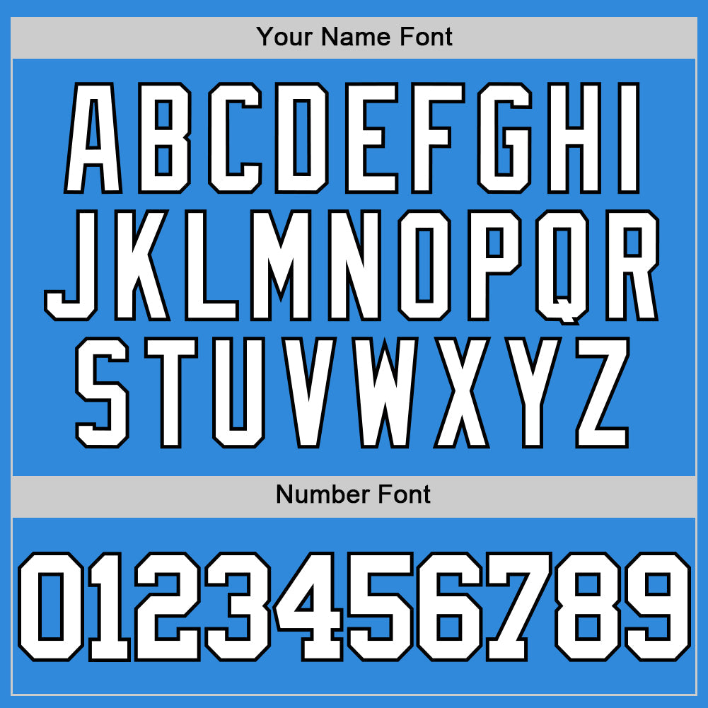 Custom Powder Blue White-Black Authentic Basketball Jersey - Sky-Custom