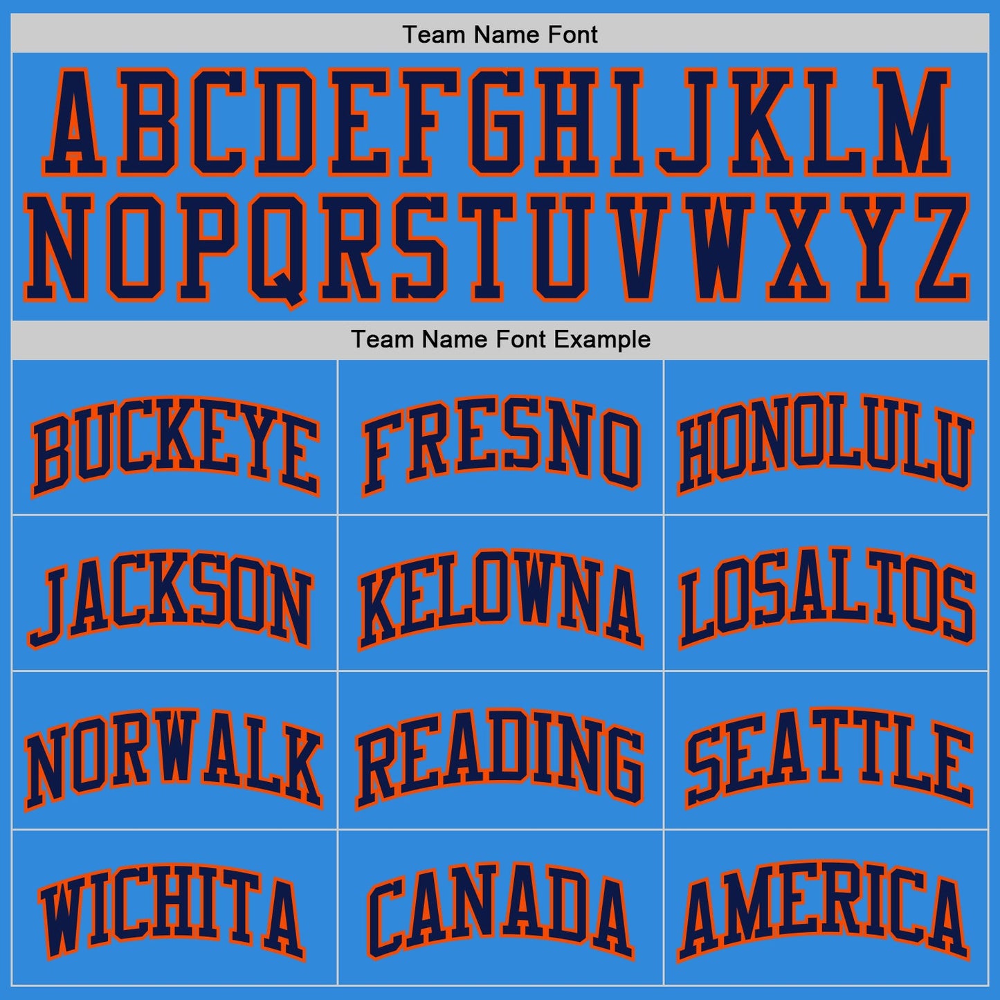 Custom Powder Blue Navy-Orange Authentic Basketball Jersey - Sky-Custom