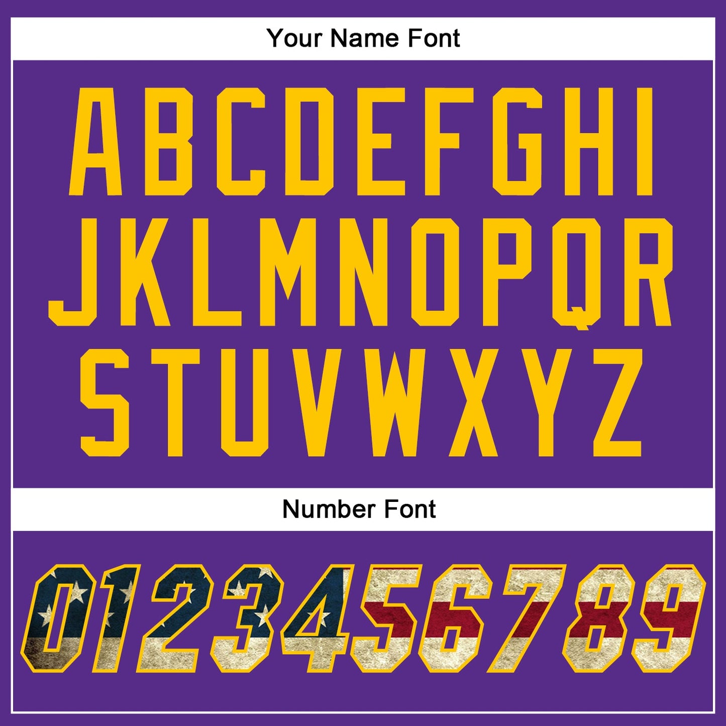 Custom Purple Vintage USA Flag-Gold Authentic Baseball Jersey - Sky-Custom