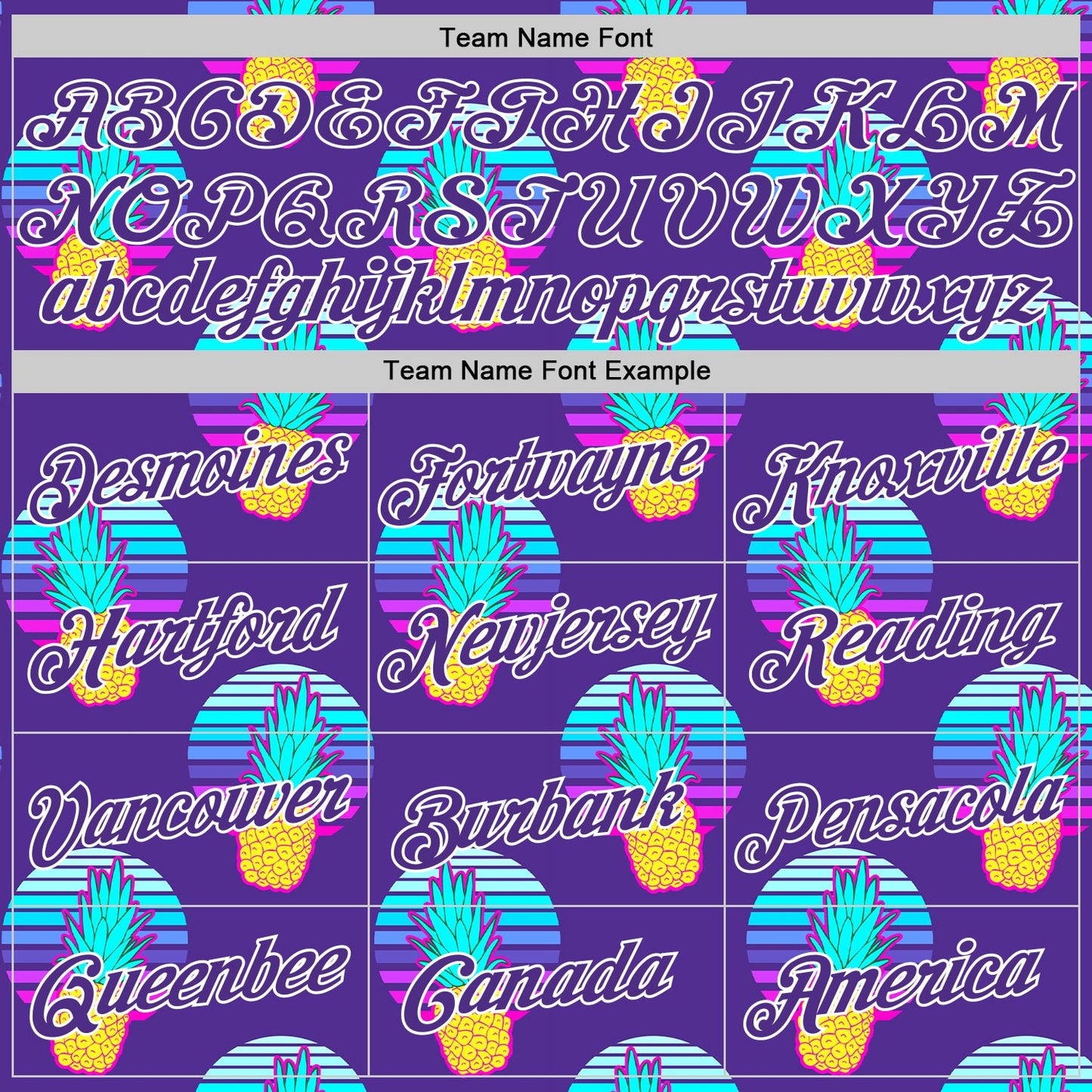 Custom Purple Purple-White 3D Pattern Design Pineapples Authentic Basketball Jersey - Sky-Custom