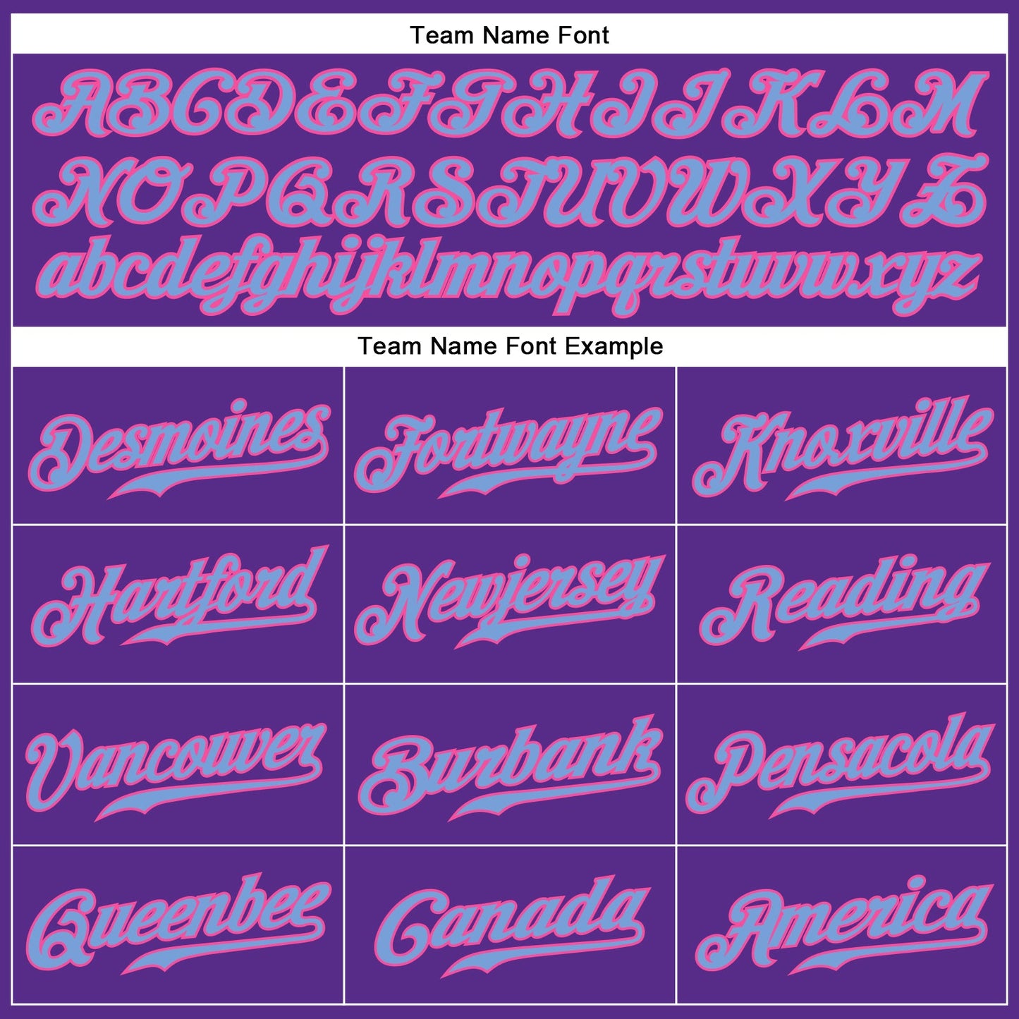 Custom Purple Light Blue-Pink Authentic Sleeveless Baseball Jersey - Sky-Custom