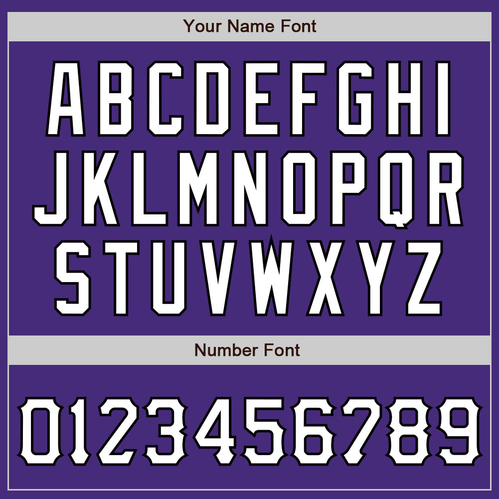 Custom Purple Neon Green White-Black Authentic Baseball Jersey - Sky-Custom