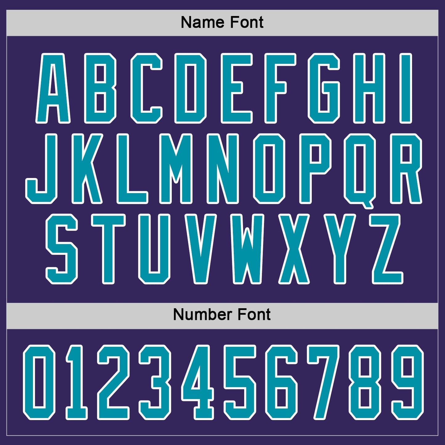 Custom Purple Teal-White Hockey Jersey - Sky-Custom