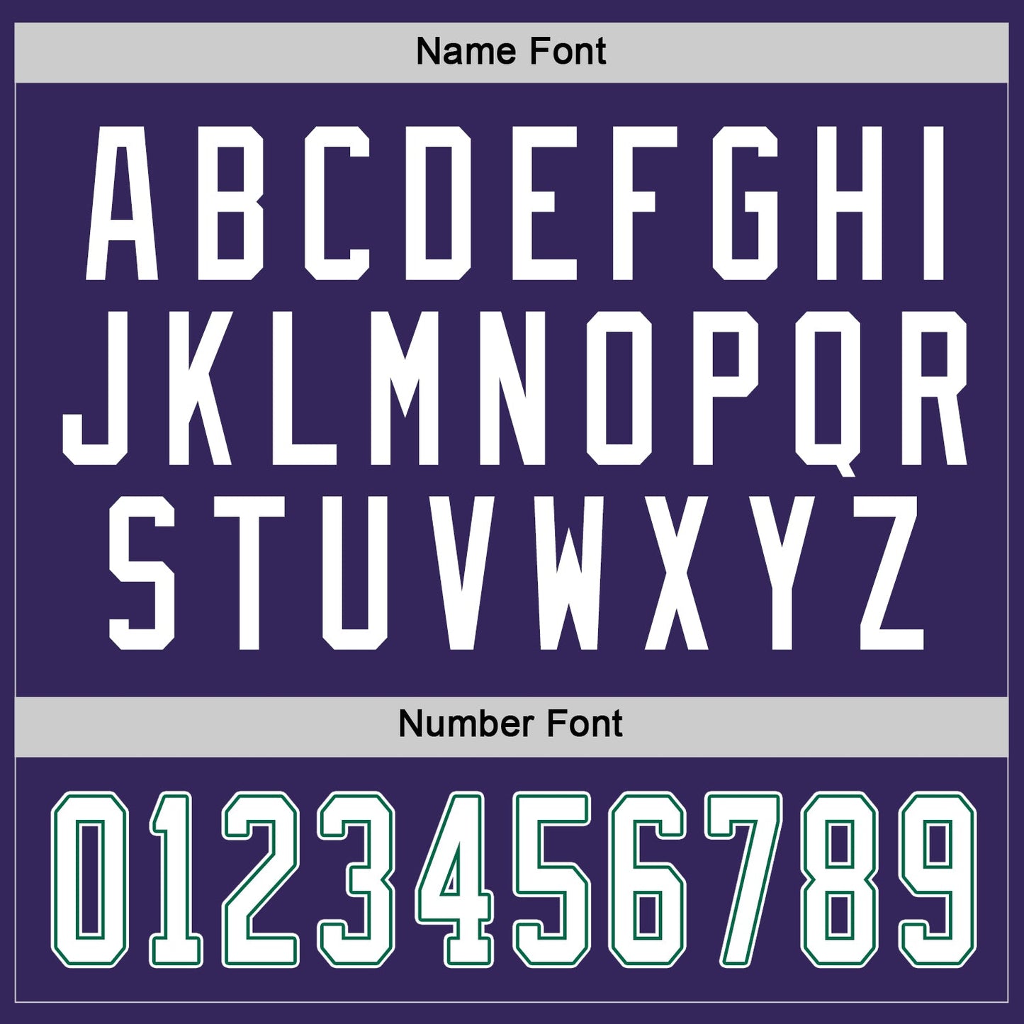 Custom Purple White-Kelly Green Hockey Jersey - Sky-Custom