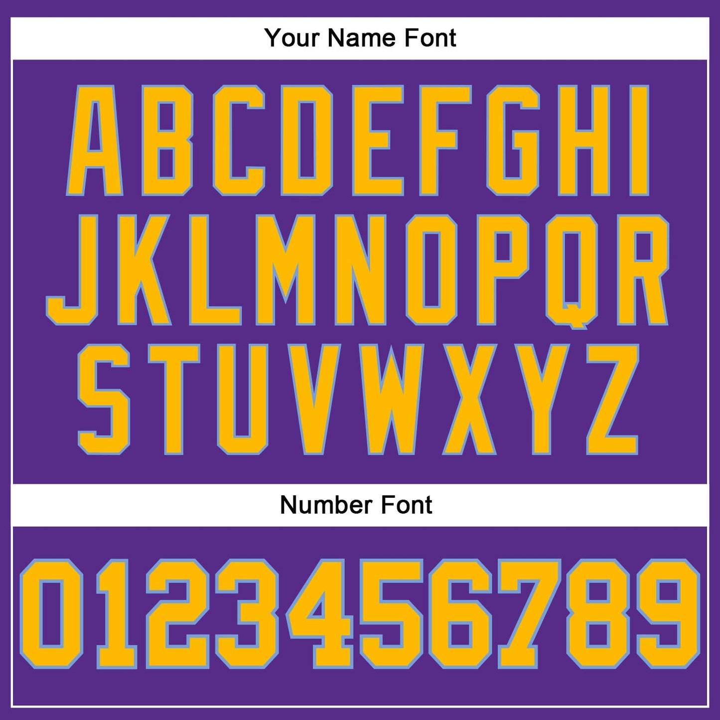 Custom Purple Gold-Light Blue Authentic Throwback Basketball Jersey - Sky-Custom