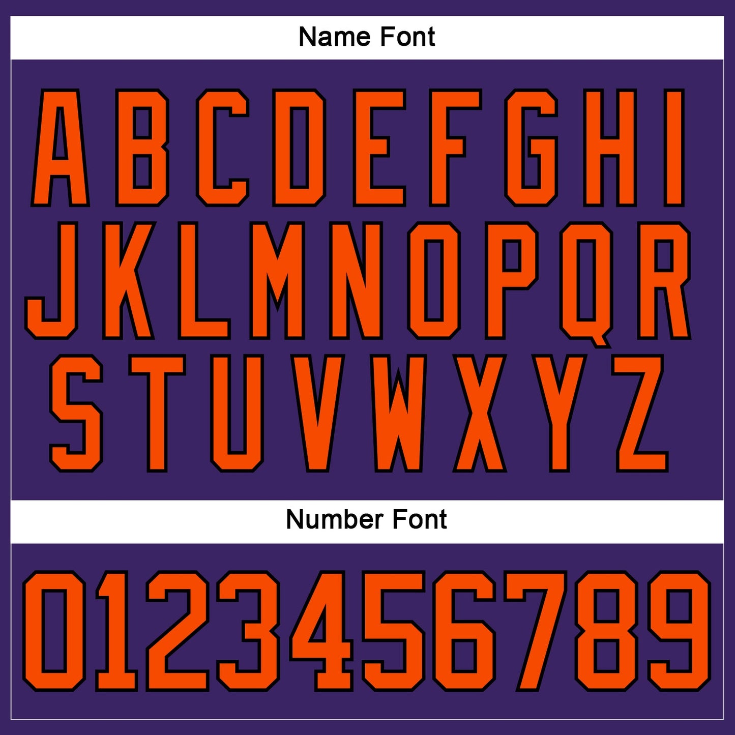 Custom Purple Orange-Black Hockey Lace Neck Jersey - Sky-Custom