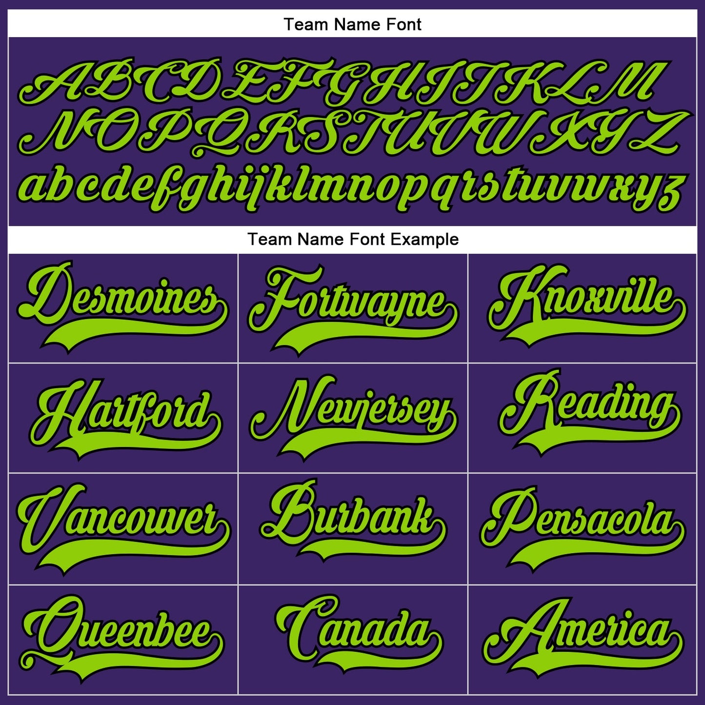 Custom Purple Neon Green-Black Hockey Lace Neck Jersey - Sky-Custom