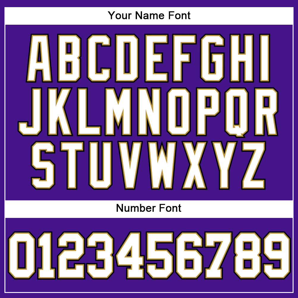 Custom Purple Old Gold-Black Mesh Authentic Throwback Baseball Jersey - Sky-Custom