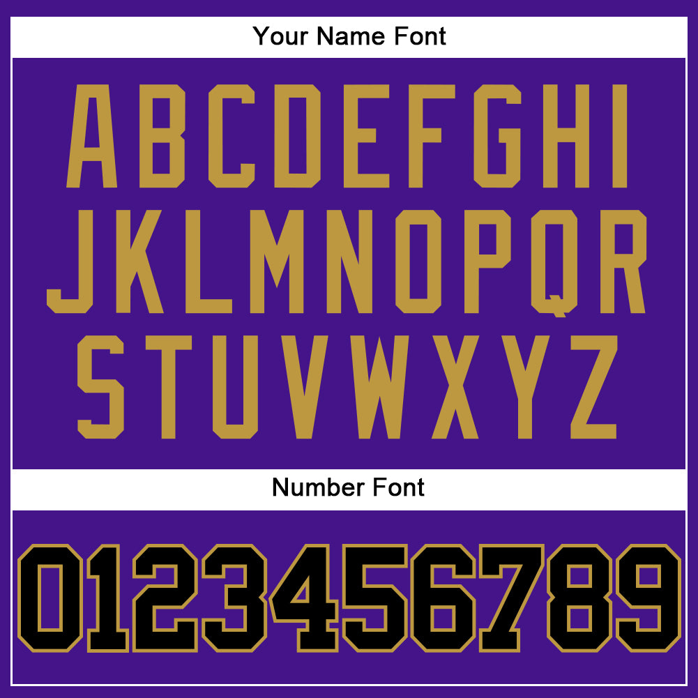 Custom Purple Black-Old Gold Mesh Authentic Throwback Baseball Jersey - Sky-Custom