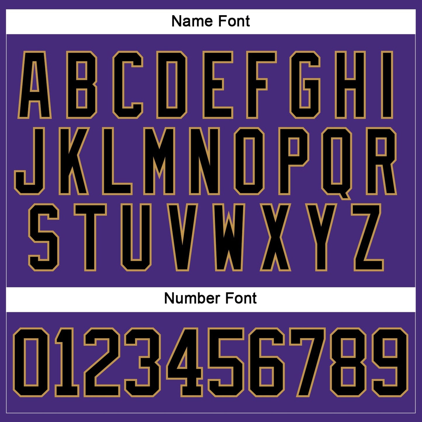 Custom Purple Black-Old Gold Hockey Lace Neck Jersey - Sky-Custom