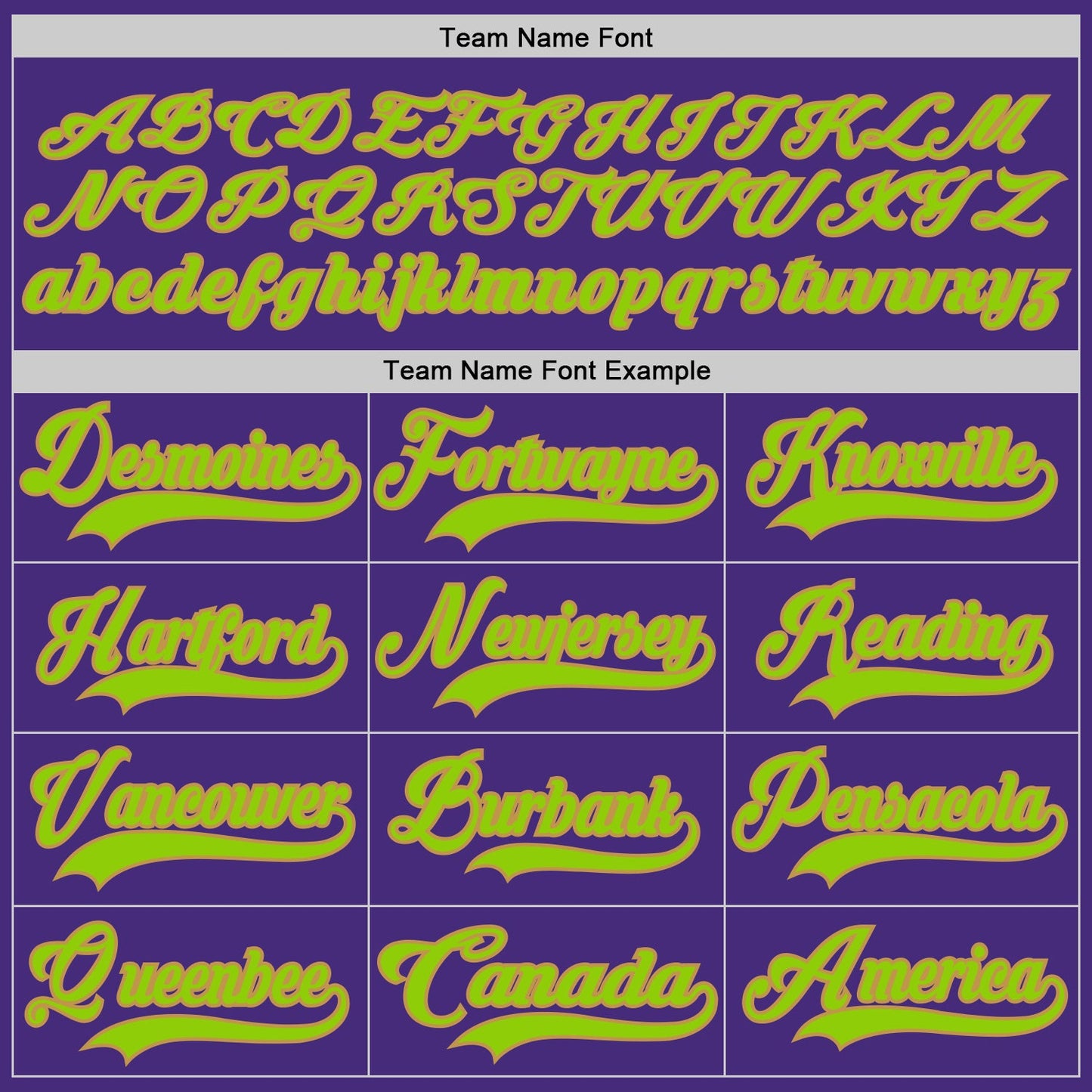 Custom Purple Neon Green-Old Gold Hockey Lace Neck Jersey - Sky-Custom
