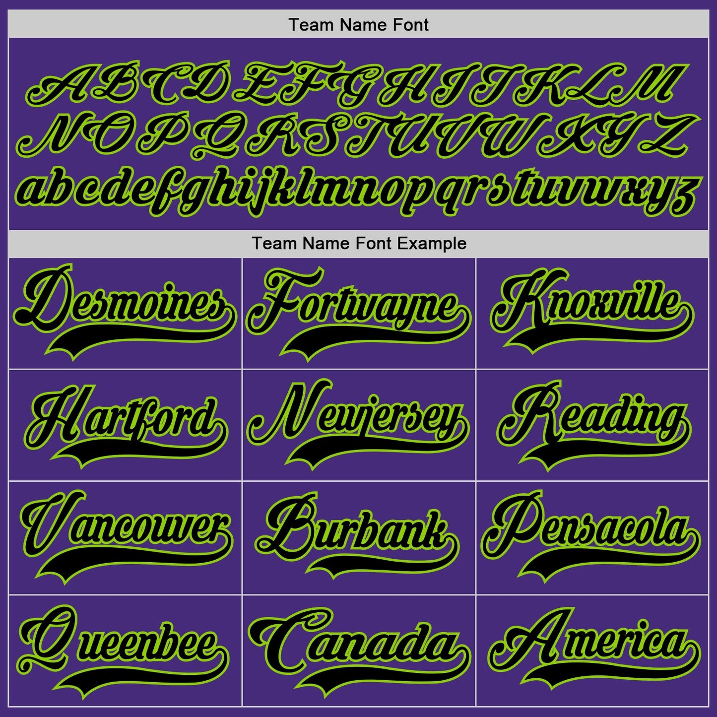 Custom Purple Black-Neon Green Hockey Lace Neck Jersey - Sky-Custom