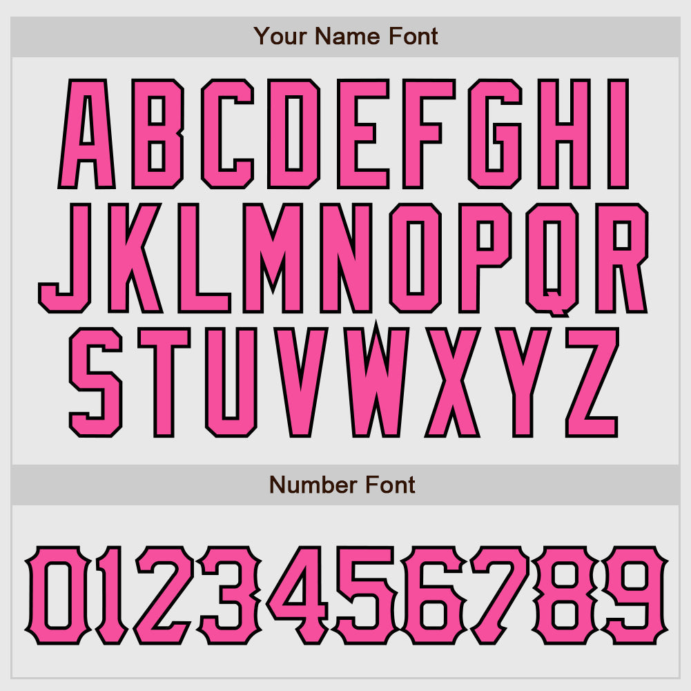Custom White Black Pinstripe Pink-Black Authentic Raglan Sleeves Baseball Jersey - Sky-Custom