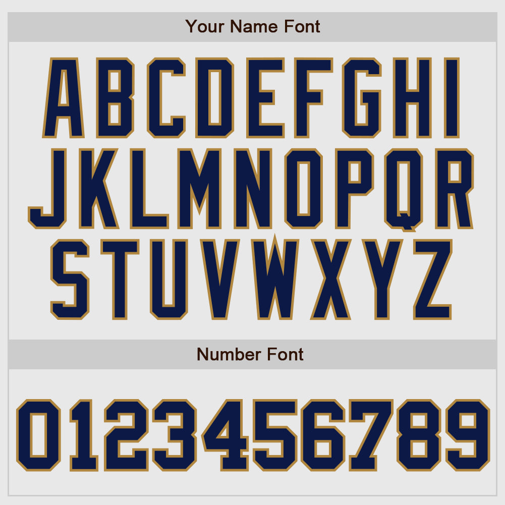 Custom White Navy Pinstripe Navy-Old Gold Authentic Raglan Sleeves Baseball Jersey - Sky-Custom