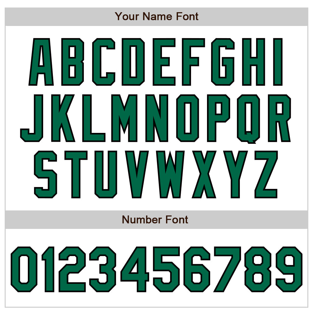 Custom White Kelly Green-Black Authentic Raglan Sleeves Baseball Jersey - Sky-Custom