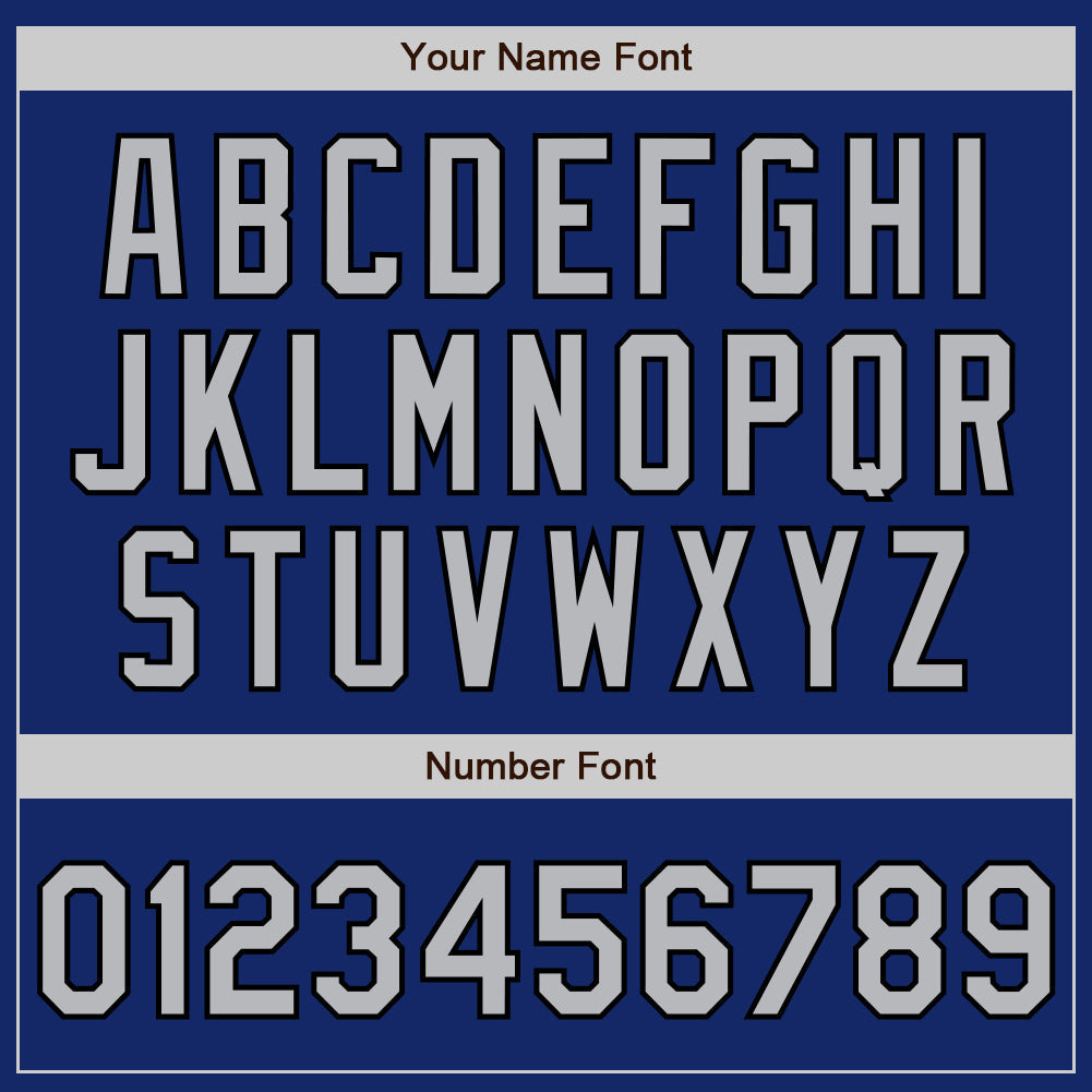 Custom Royal Gray-Black Authentic Raglan Sleeves Baseball Jersey - Sky-Custom