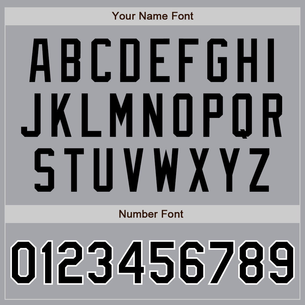 Custom Gray Black-White Authentic Raglan Sleeves Baseball Jersey - Sky-Custom