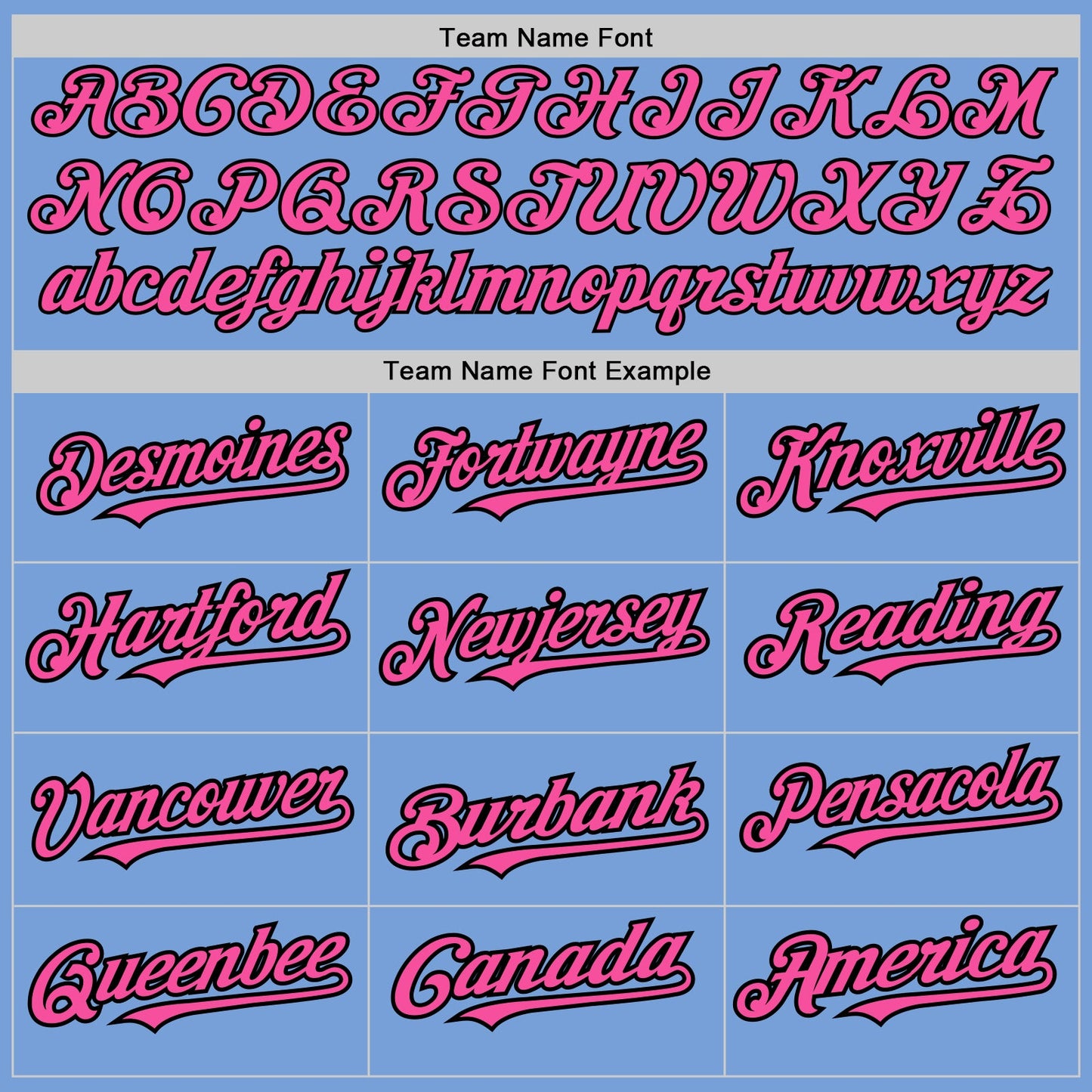 Custom Light Blue Pink-Black Authentic Raglan Sleeves Baseball Jersey - Sky-Custom