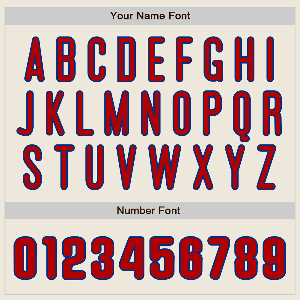 Custom Cream Red-Royal Authentic Raglan Sleeves Baseball Jersey - Sky-Custom