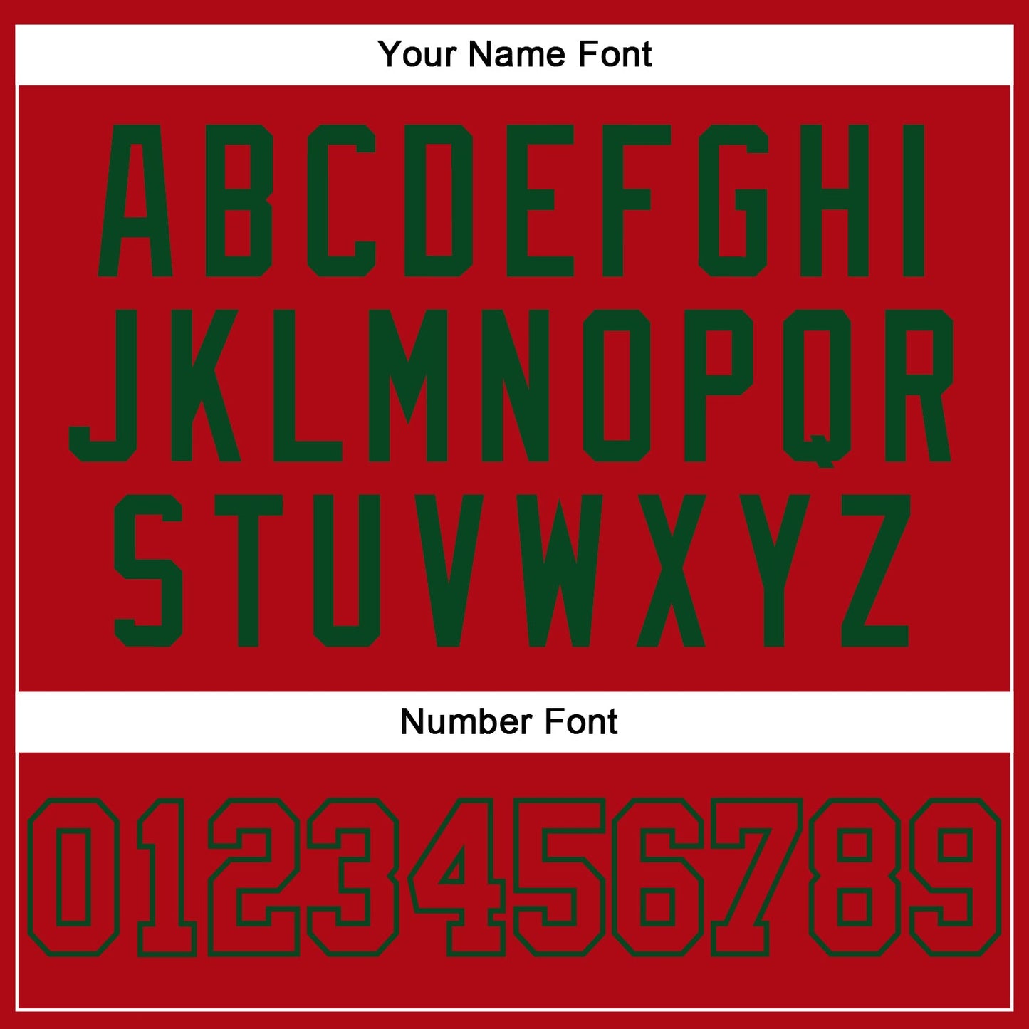 Custom Red Red-Green Authentic Baseball Jersey - Sky-Custom