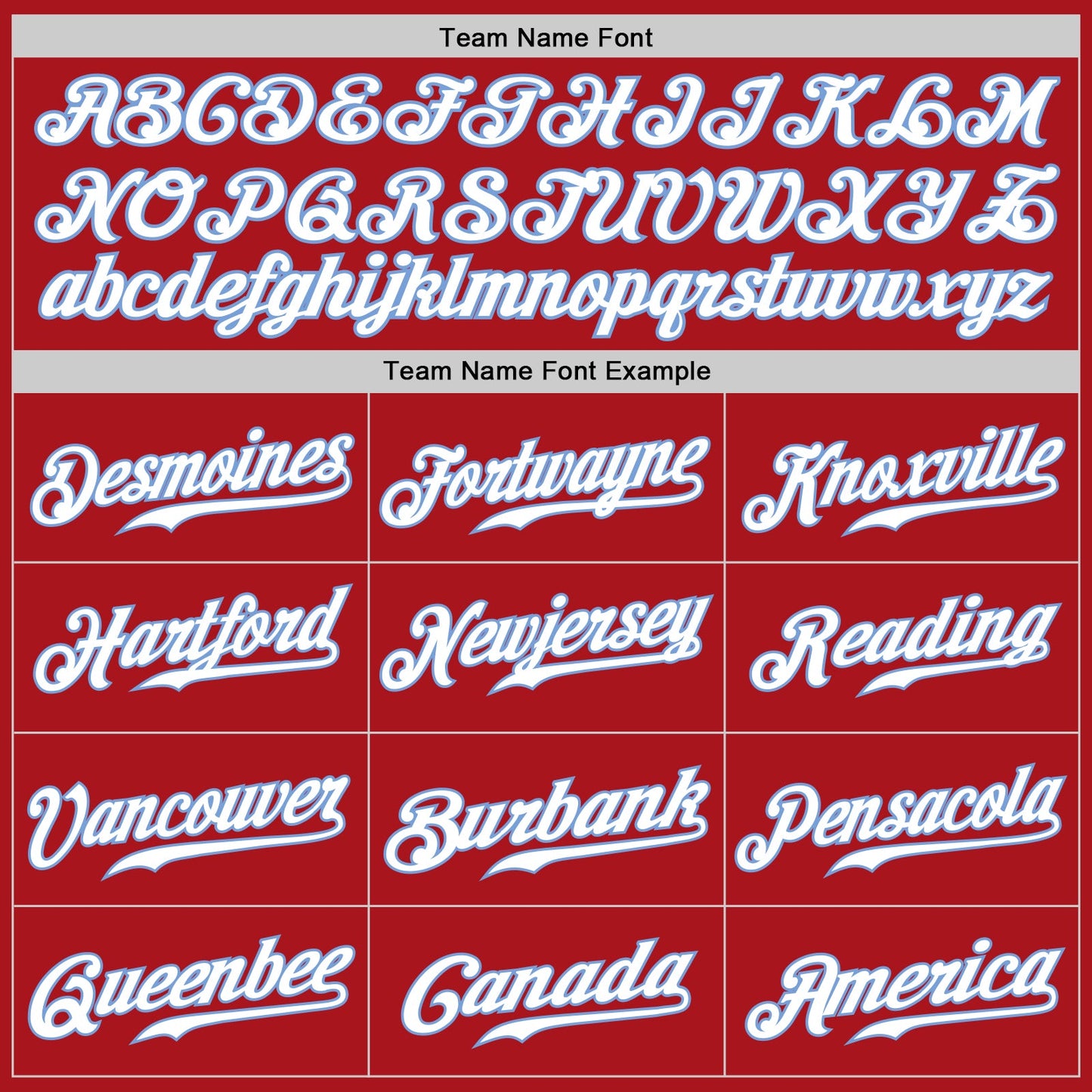 Custom Red White-Light Blue Authentic Baseball Jersey - Sky-Custom