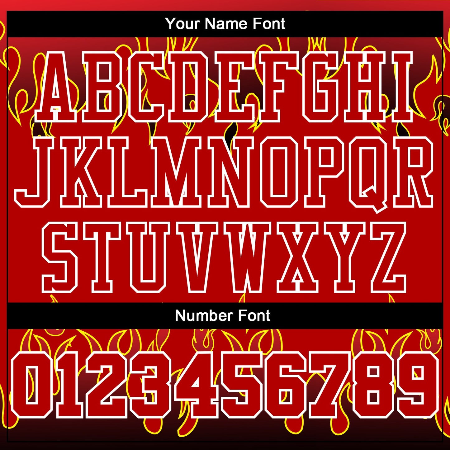 Custom Red Red-Black Flame Round Neck Sublimation Basketball Suit Jersey - Sky-Custom