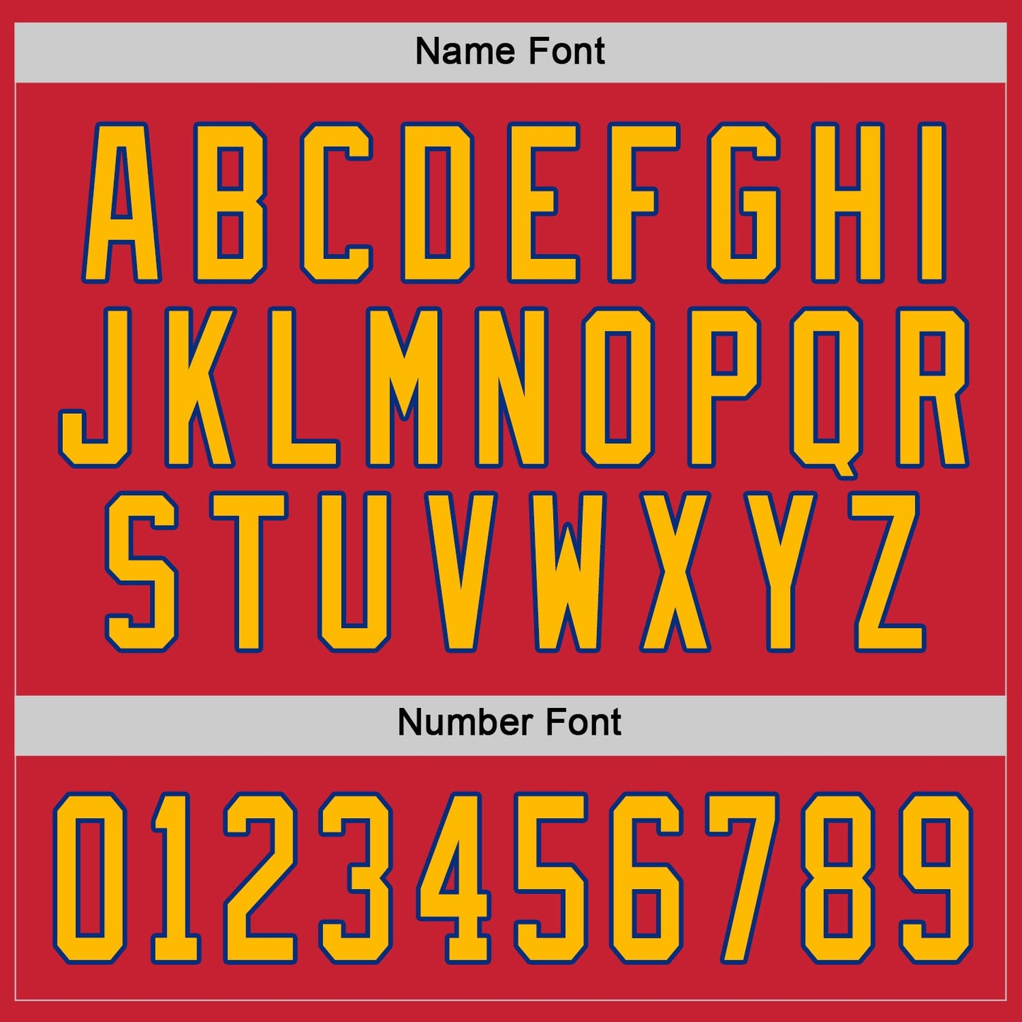 Custom Red Gold-Royal Hockey Jersey - Sky-Custom