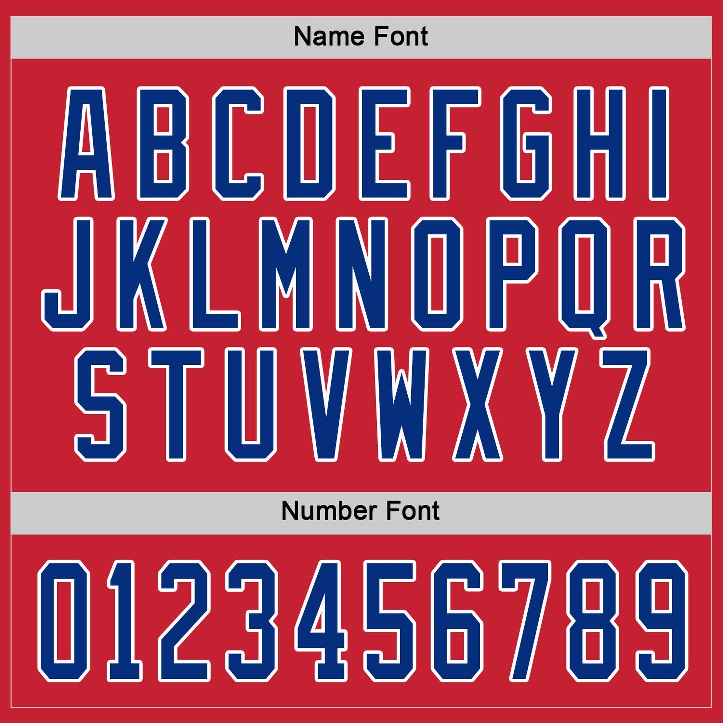 Custom Red Royal-White Hockey Jersey - Sky-Custom