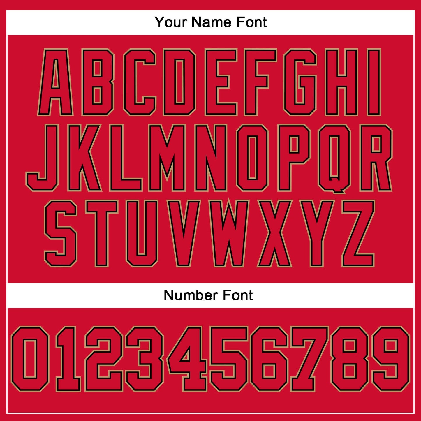 Custom Red Red Black-Old Gold Authentic Throwback Basketball Jersey - Sky-Custom