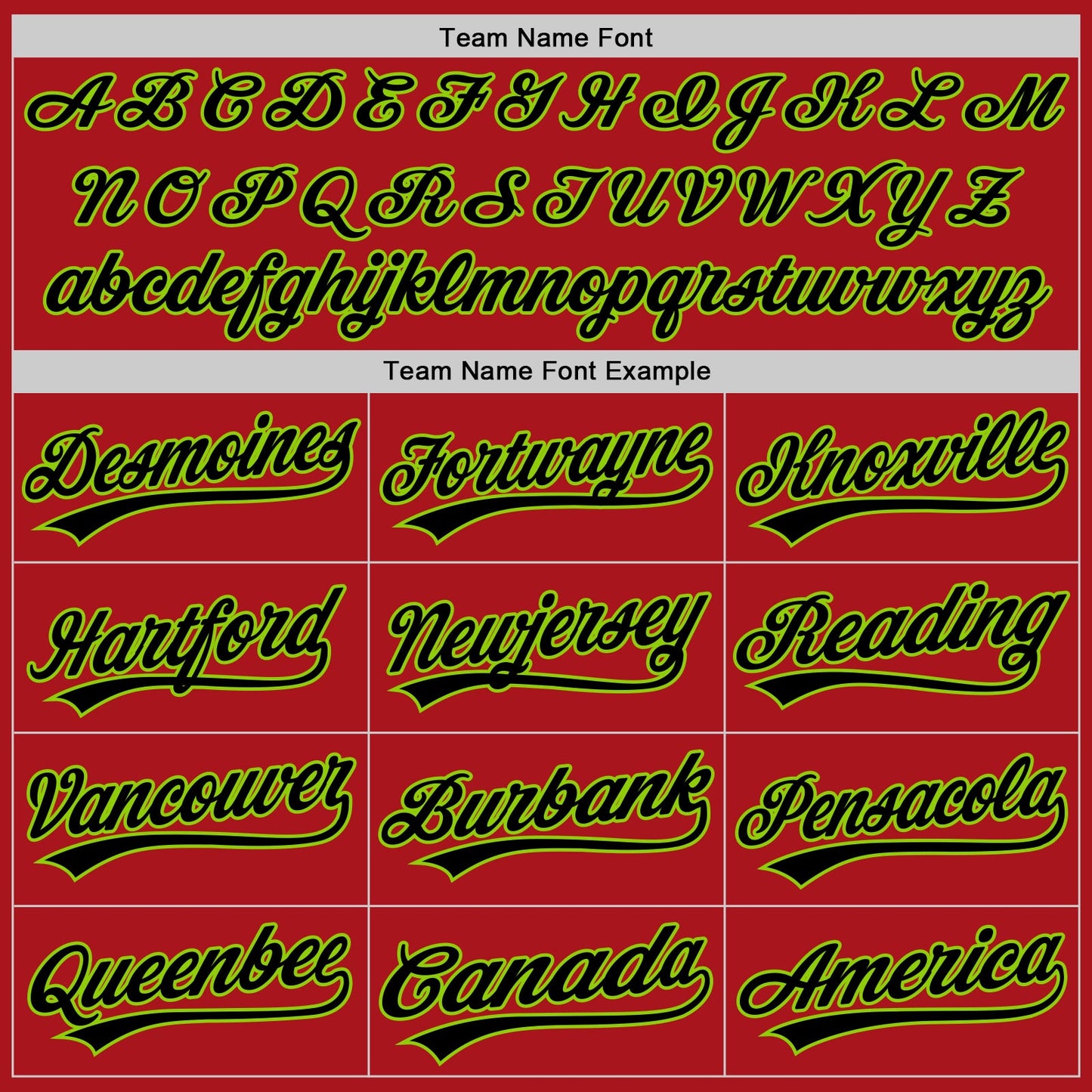 Custom Red Gray Pinstripe Black-Neon Green Authentic Baseball Jersey - Sky-Custom