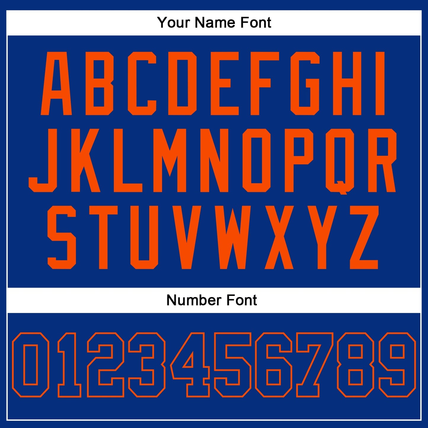 Custom Royal Royal-Orange Authentic Sleeveless Baseball Jersey - Sky-Custom